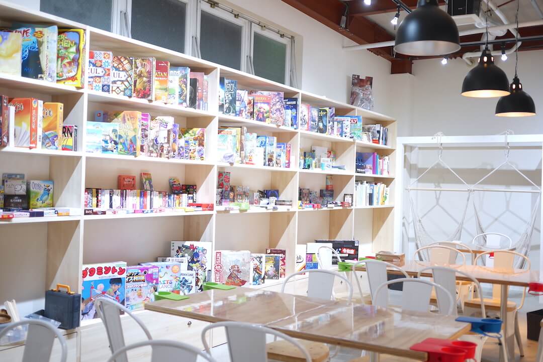 絵本と遊びの喫茶店ikicia 浜松市中区　ボードゲーム　カフェ