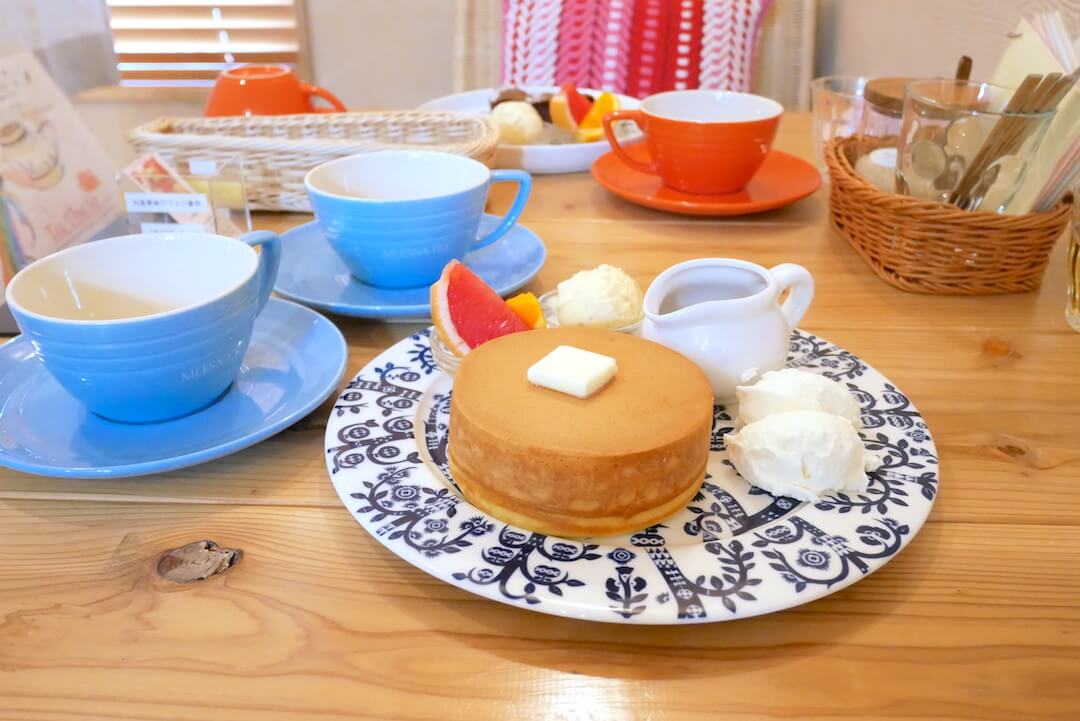 【一宮市】Tea park moremore（ティーパークモアモア）紅茶飲み放題 究極のホットケーキ フレーバーティー 紅茶専門店