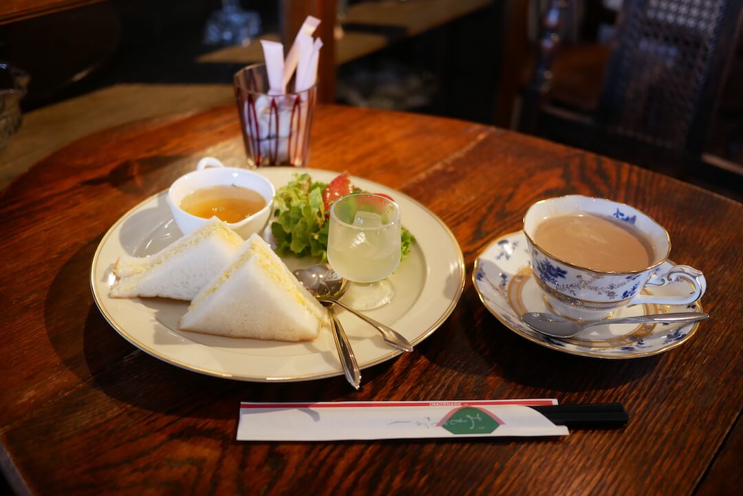 cafe An 岐阜カフェ 安八 アンティーク モーニング 紅茶