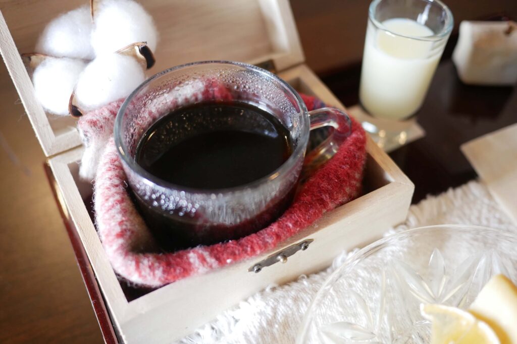 【愛知県一宮市】コーヒーと焼き菓子と建築のカフェスペースEnju Cafe（エンジュカフェ）Re-TAiL（繊維レトロビル）ベトナムコーヒー チーズケーキ