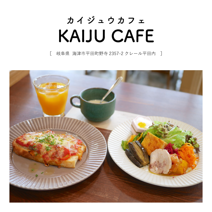【岐阜県海津市】KAIJU CAFE（カイジュウカフェ）道の駅 カフェ ランチ ジビエ ピザ